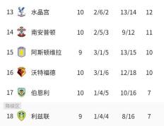 热刺攻守平衡，继续保持不败积分榜上升