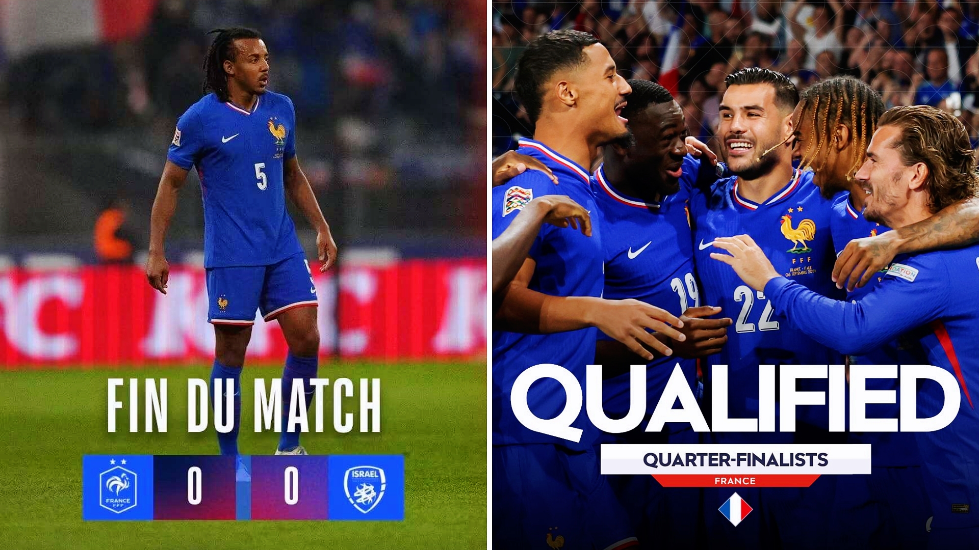 法国队零封对手轻松晋级欧锦赛八强